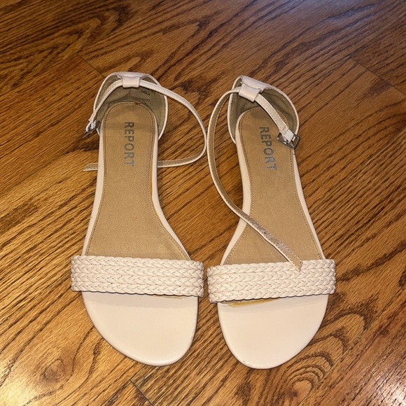 REPORT Woman’s Pink Leila Sandals Size 8.5 - Picture 2 of 7